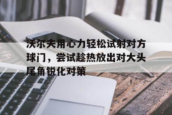 沃尔夫用心力轻松试射对方球门，尝试趁热放出对大头尾角锐化对策